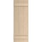 Ekena Millwork Rustic Three Board Joined Board-n-Batten Sandblasted Faux Wood Shutters, 16 1/2W x 36H, PR SHUBJS16X36SDPR - alternate 6